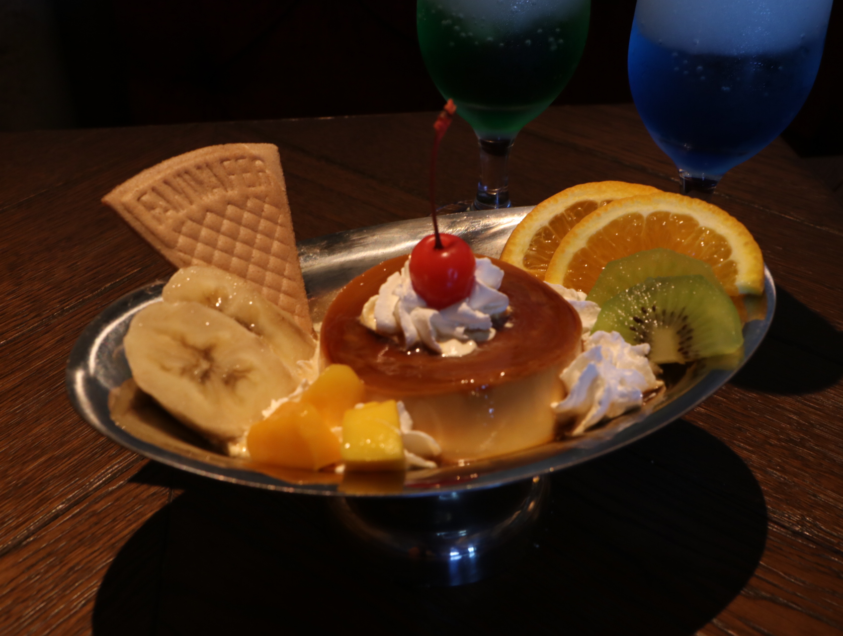 プリンアラモード